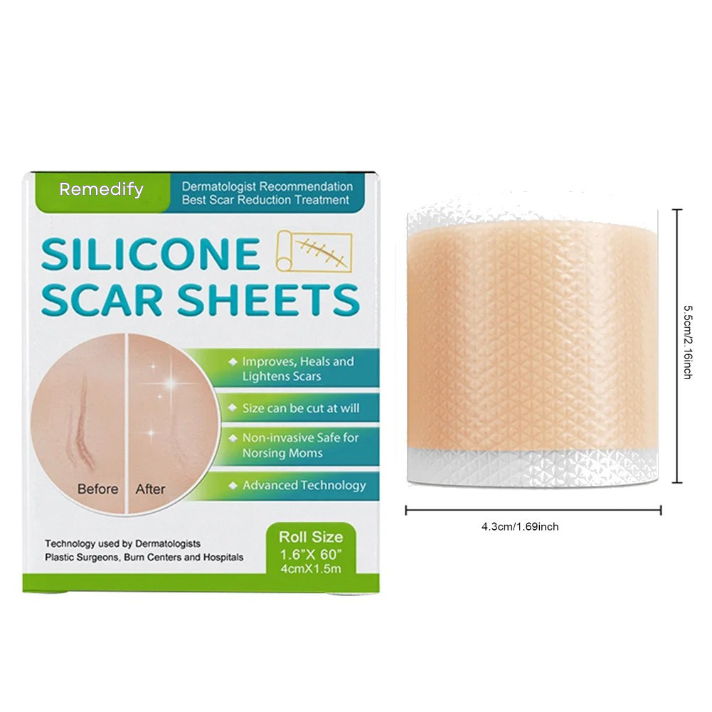 Remedify® Silicone Scar Removal Strips | 1.5M, 3M